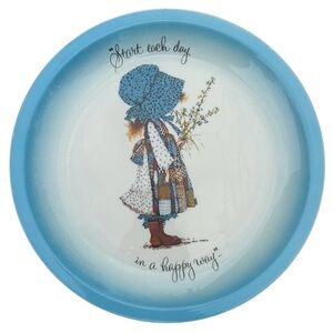Vintage Holly Hobbie Decorative Collectible Plate
